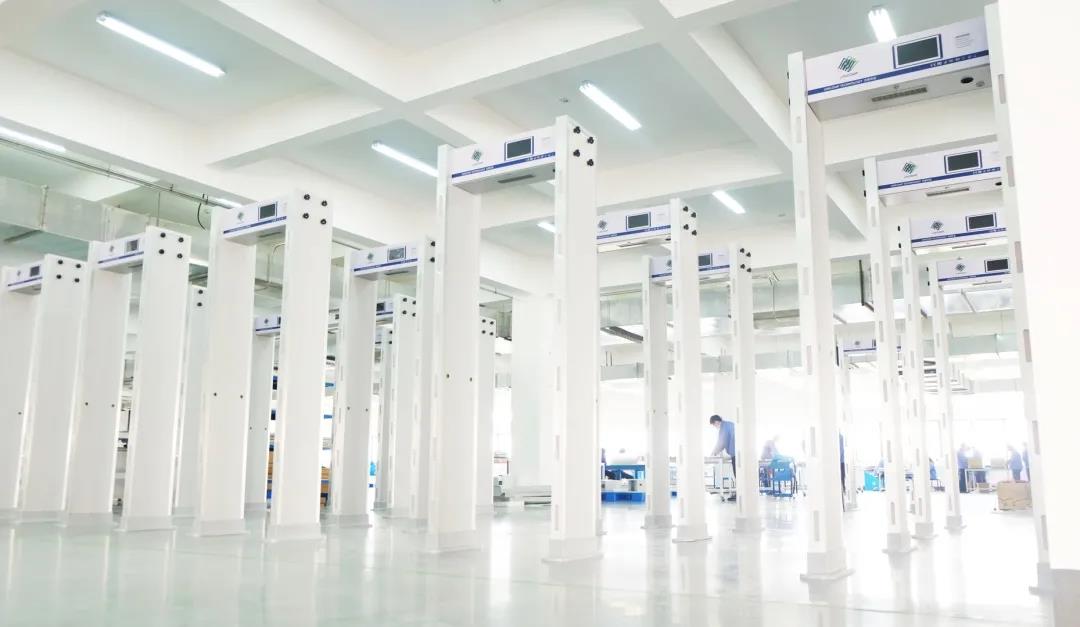 日聯(lián)科技測(cè)溫安檢門(mén)再掀出貨狂潮，百臺(tái)設(shè)備運(yùn)往濟(jì)南！